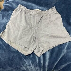 Soffe Women's Athletic Shorts in Gray